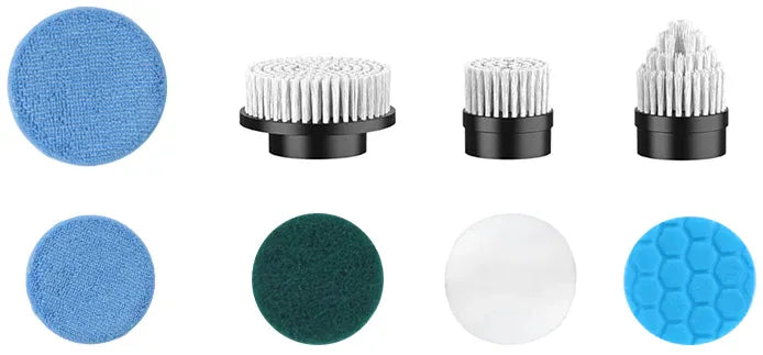 ELECTRIC EDGE Spin Scrubber – 7-in-1 Cordless Power Scrubber with 7 Brush Heads & Extendable Handle